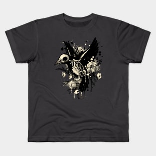 Raven bones Kids T-Shirt